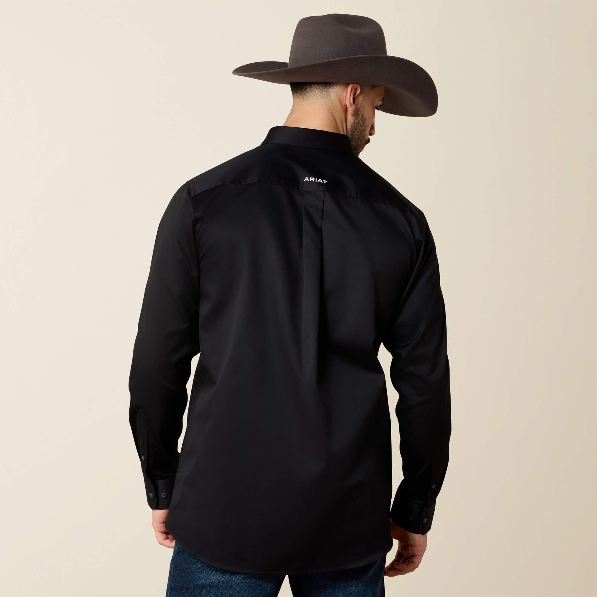 Team Logo Twill Fitted Shirt-Ariat