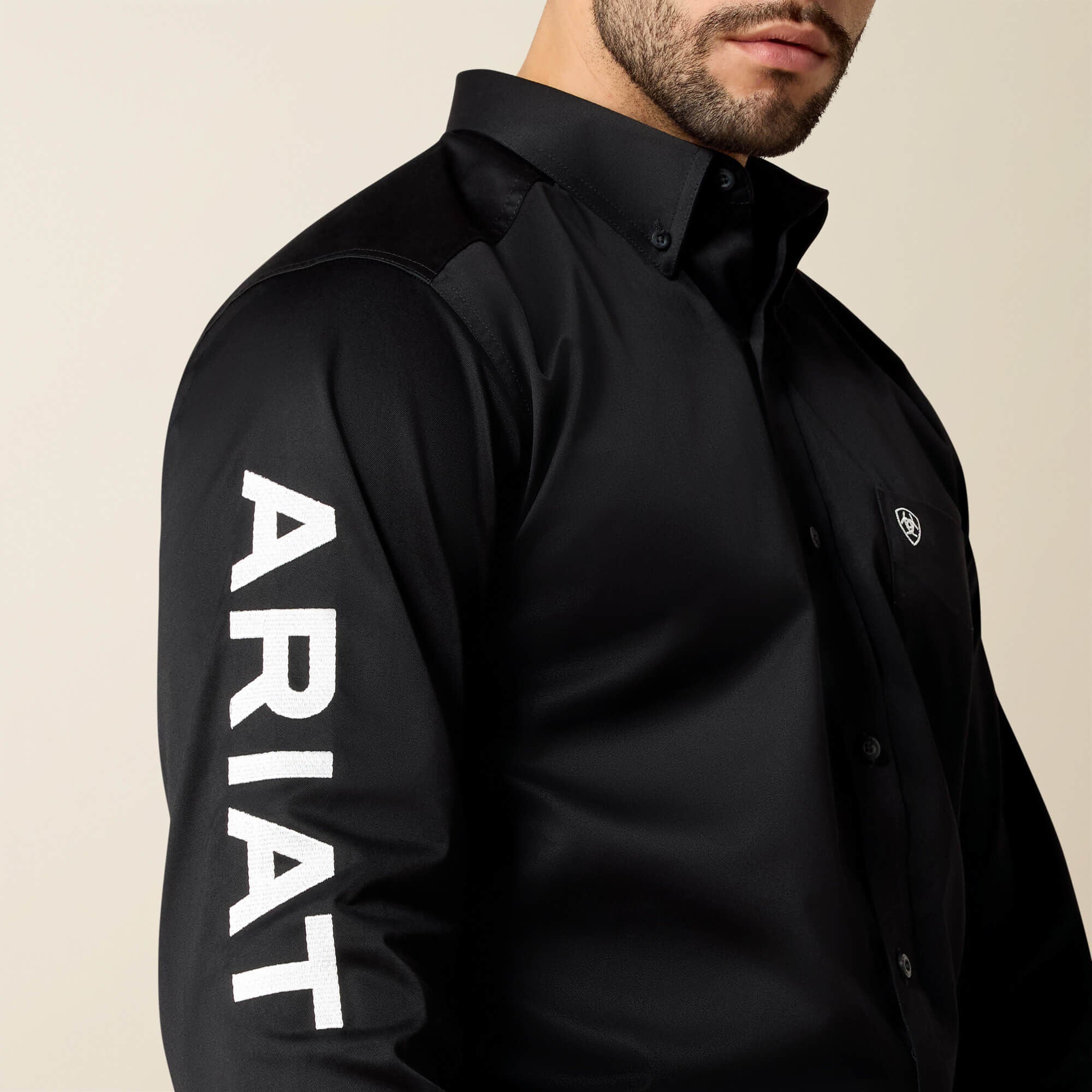 Team Logo Twill Fitted Shirt-Ariat