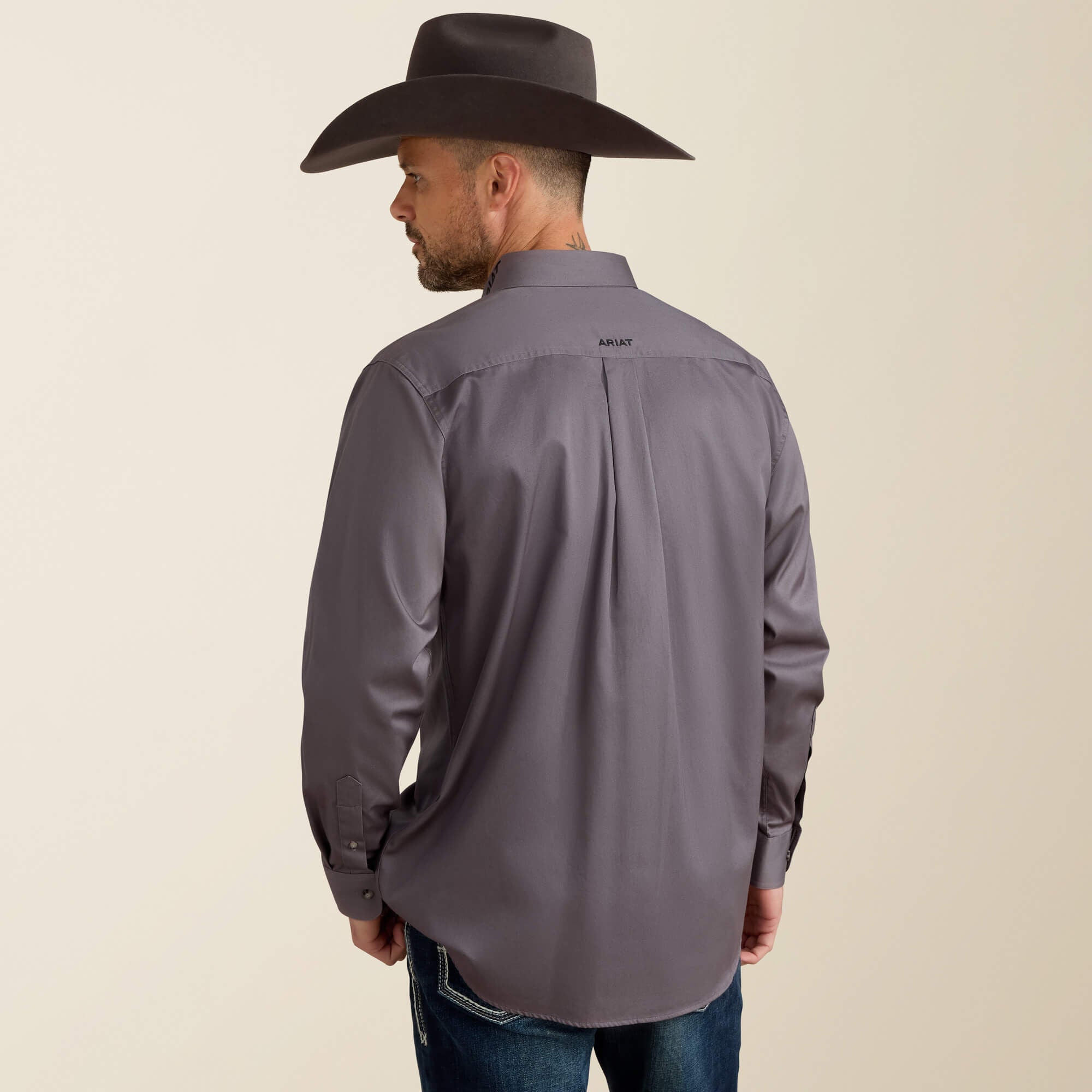 Team Logo Twill Classic Fit Shirt-Ariat