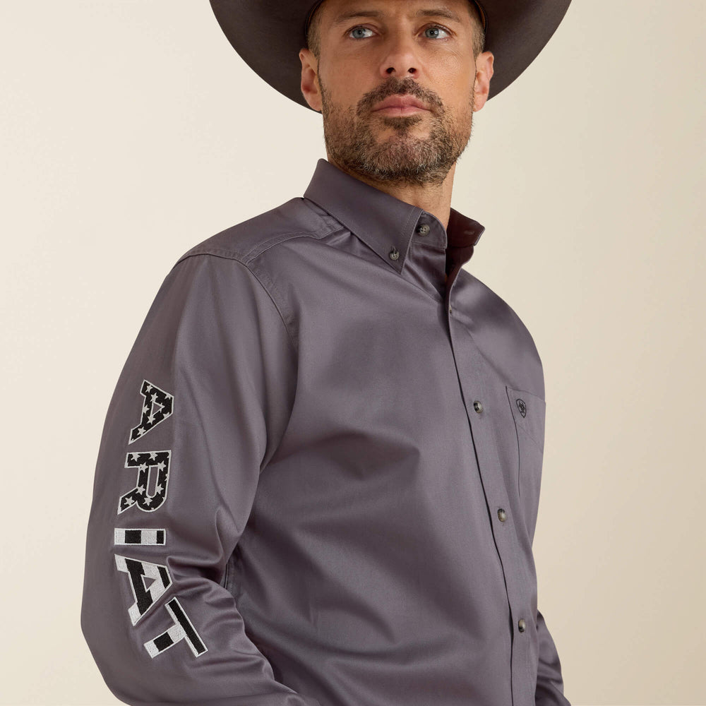 Team Logo Twill Classic Fit Shirt-Ariat