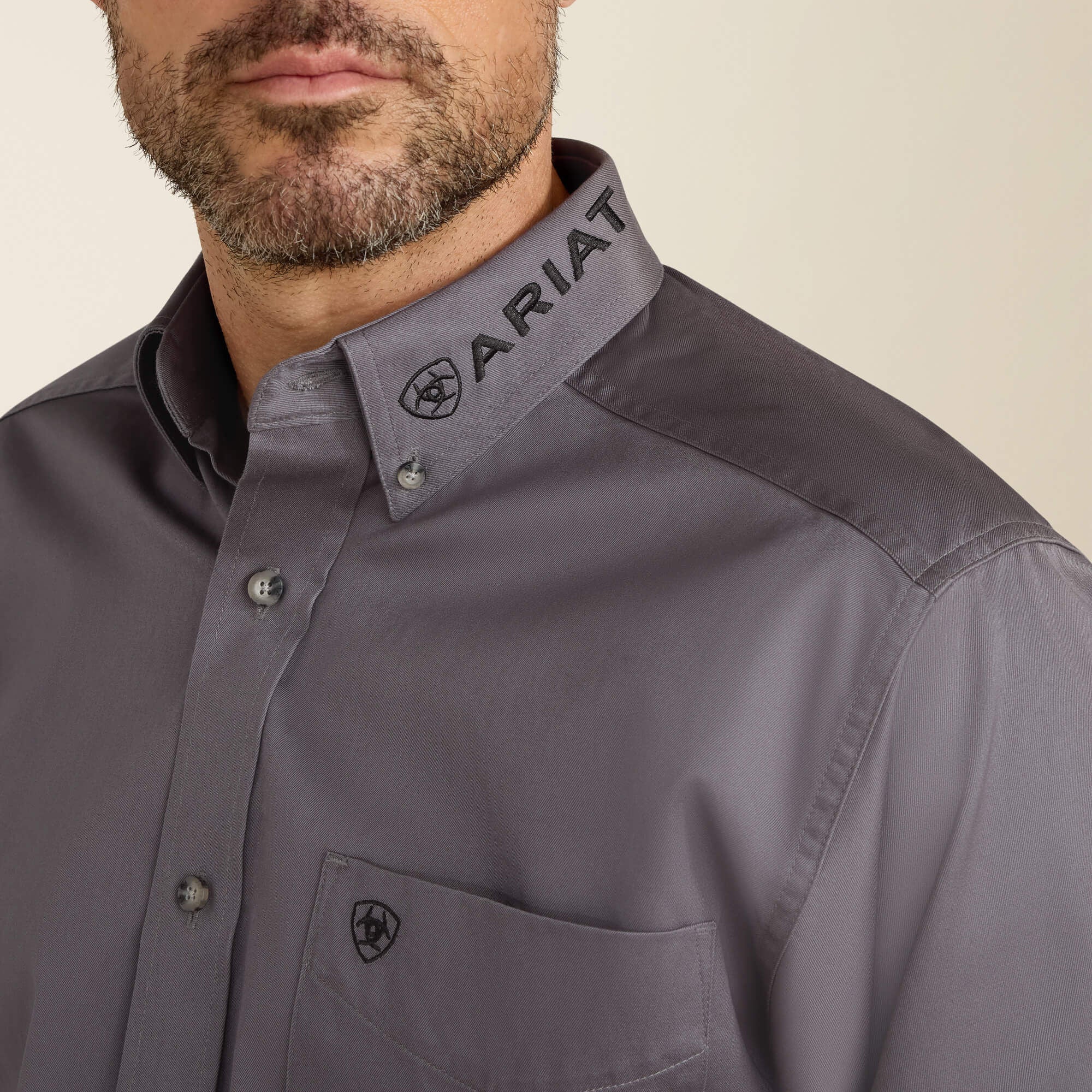 Team Logo Twill Classic Fit Shirt-Ariat