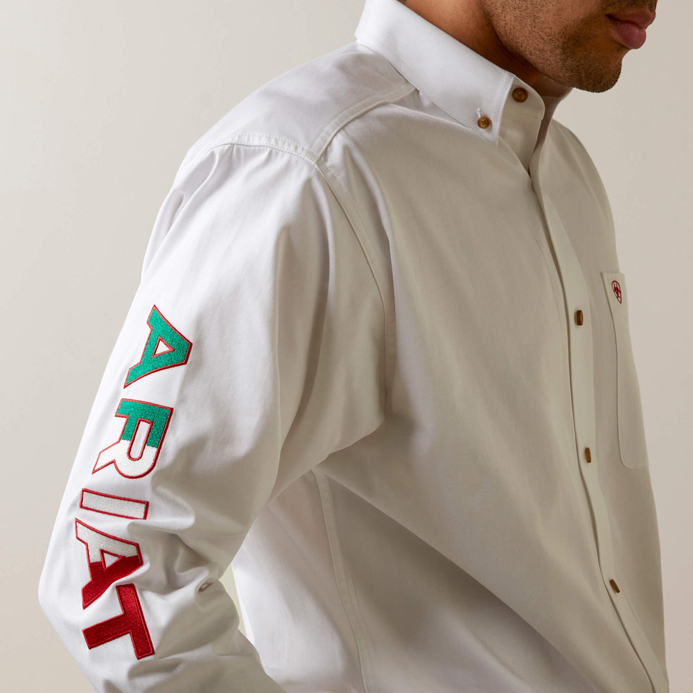 Team Logo Twill Classic Fit Shirt-Ariat