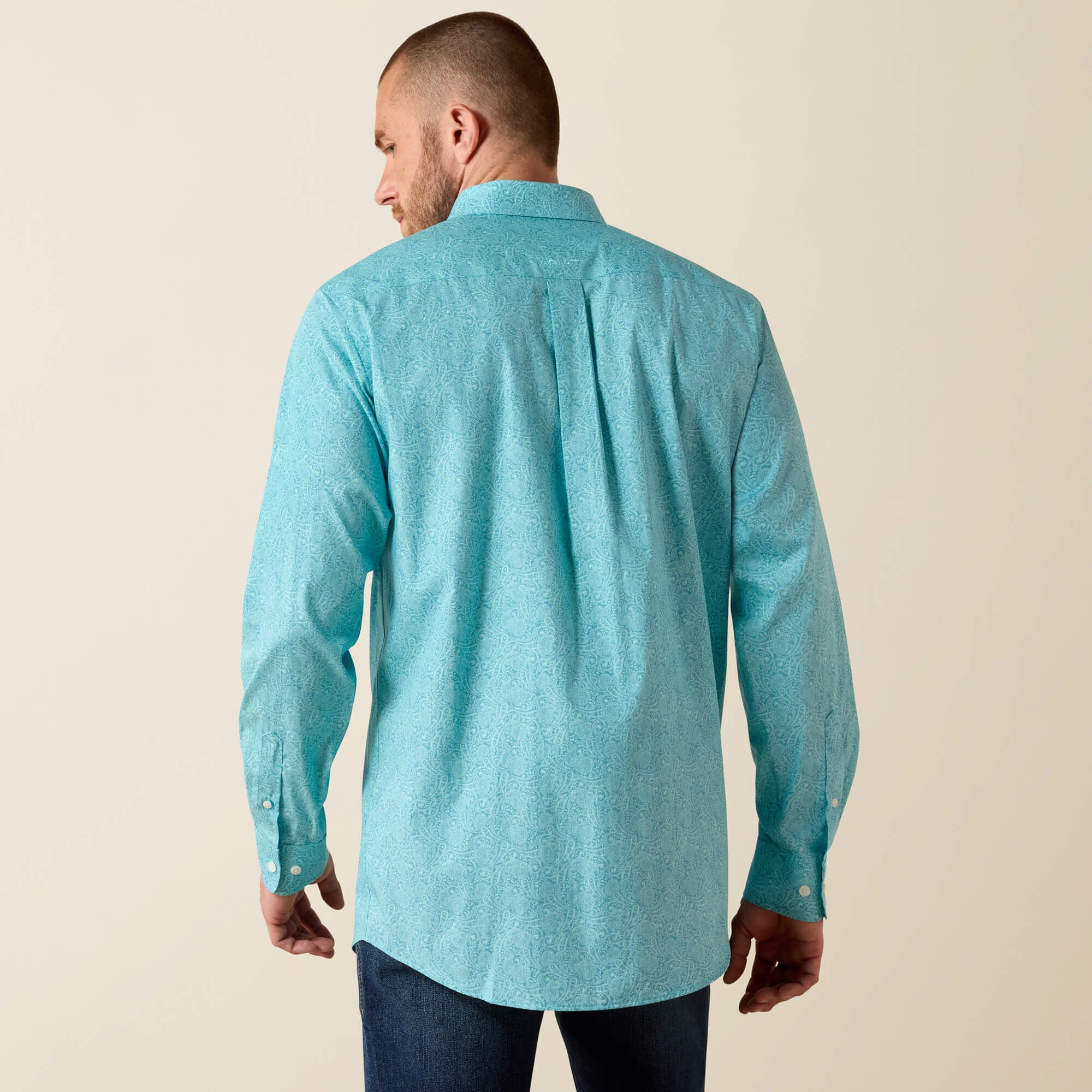 Wrinkle Free Cormac Fitted Shirt-Ariat