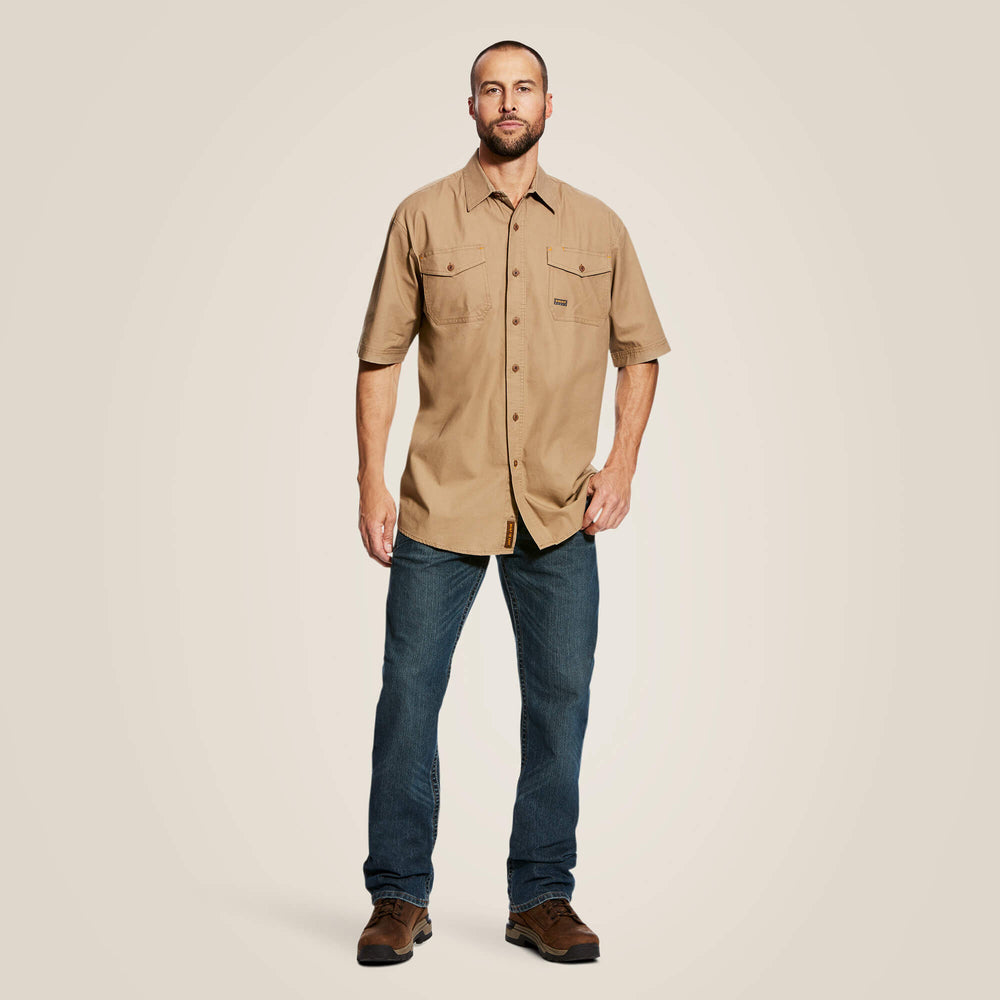 Rebar Made Tough DuraStretch Work Shirt-Ariat