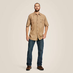 Rebar Made Tough DuraStretch Work Shirt-Ariat