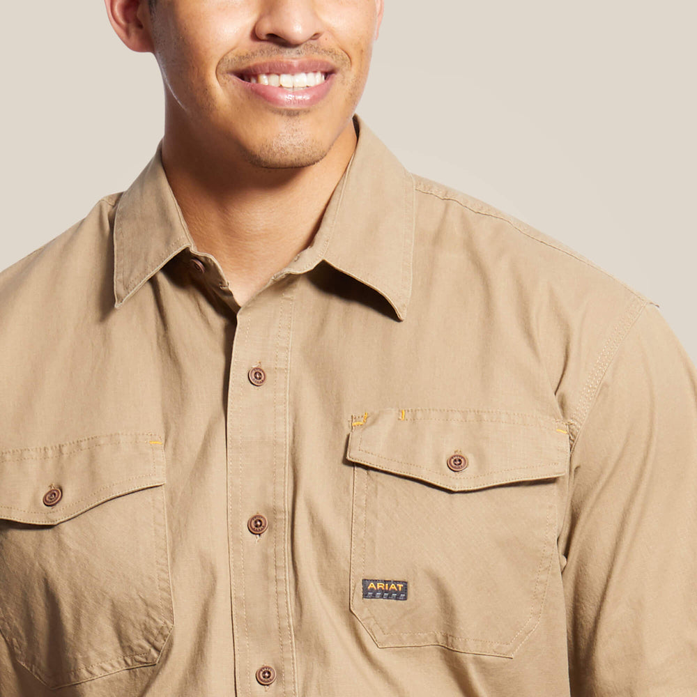 Rebar Made Tough DuraStretch Work Shirt-Ariat