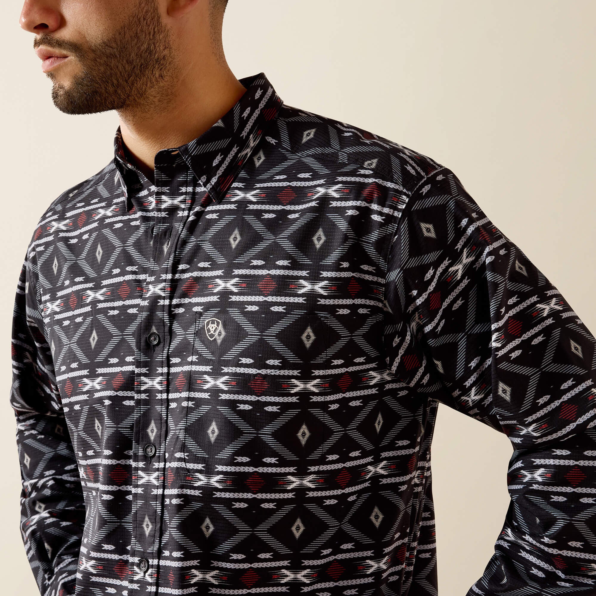 Printed 360 Airflow Classic Fit Shirt-Ariat