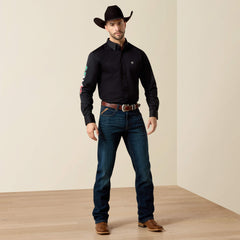 Team Logo Twill Fitted Shirt-Ariat