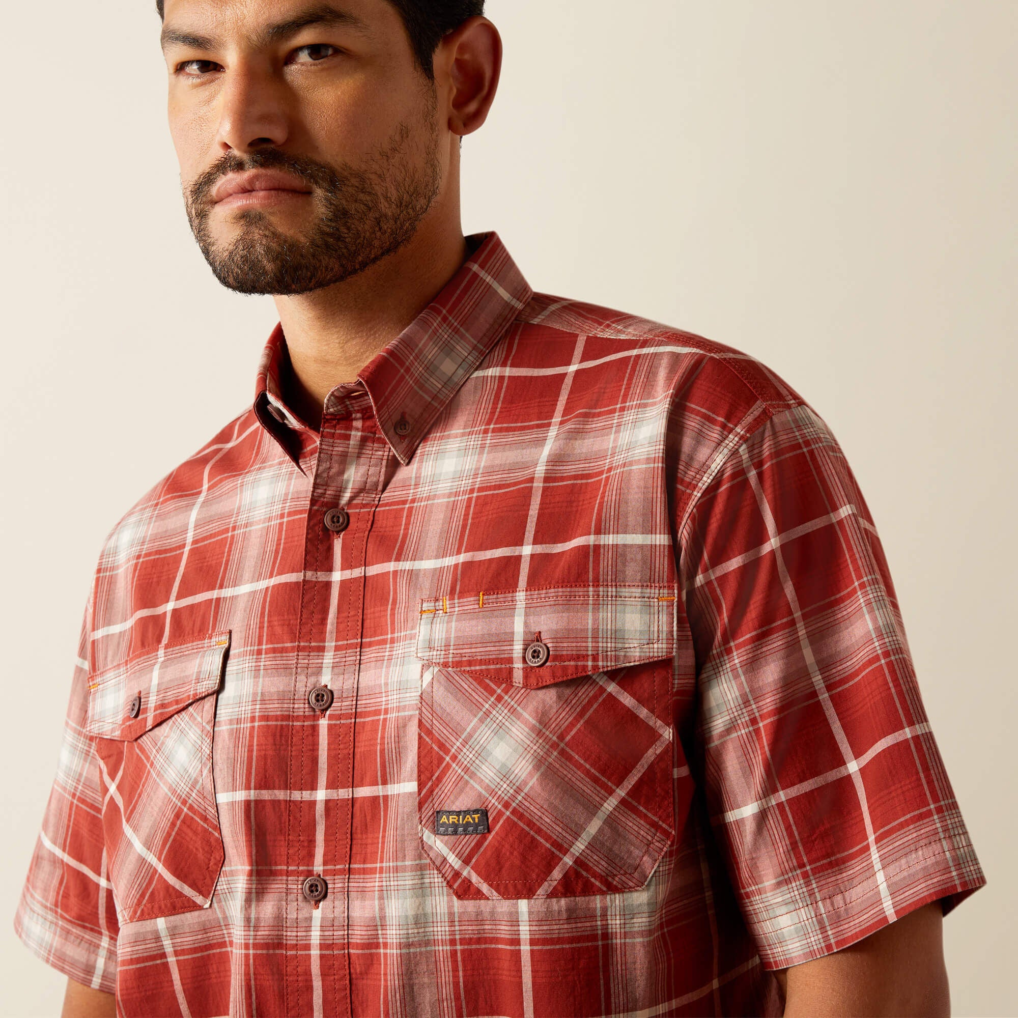 Rebar Made Tough DuraStretch Work Shirt-Ariat
