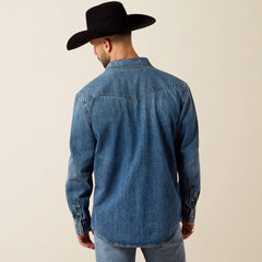 Sawtooth Denim Retro Fit Shirt-Ariat