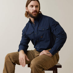 Rebar Made Tough VentTEK DuraStretch Work Shirt-Ariat