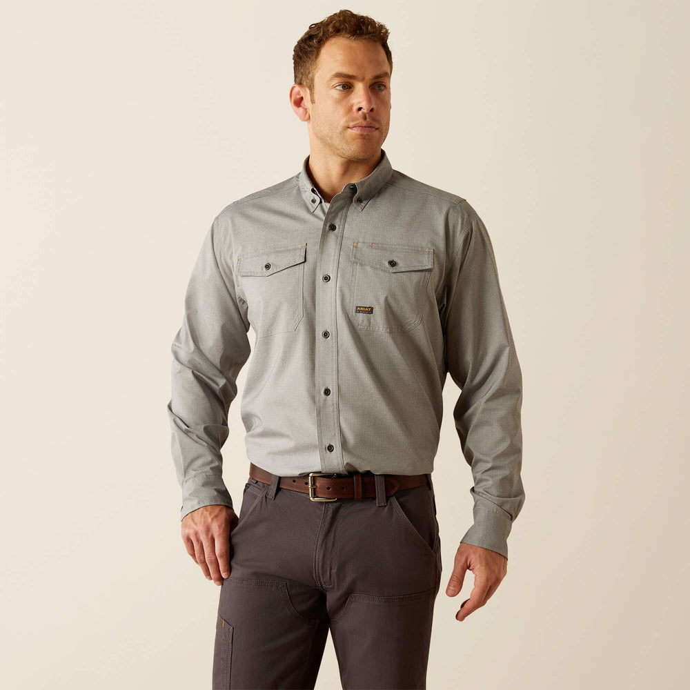 Rebar Made Tough VentTEK DuraStretch Work Shirt-Ariat