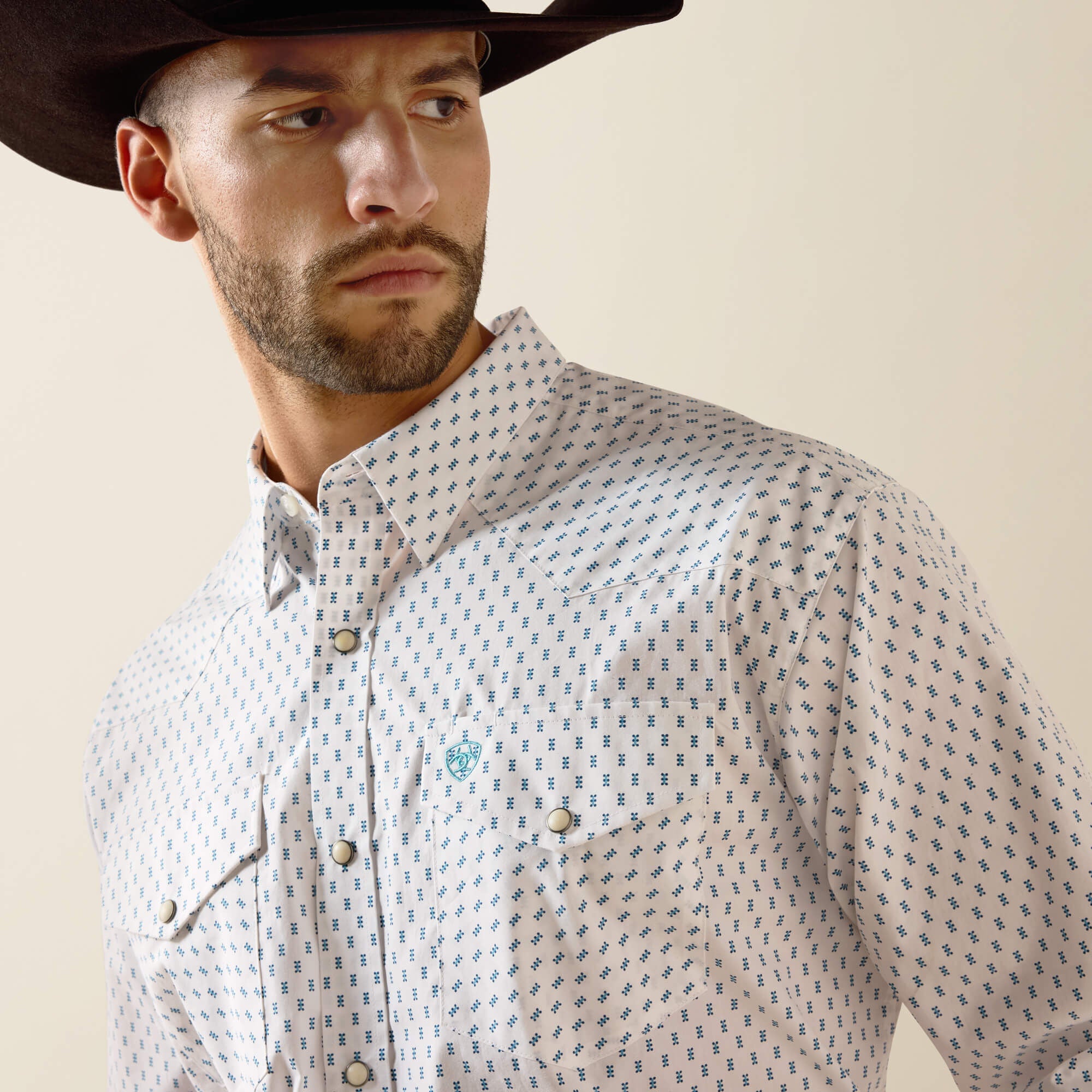Terence Classic Fit Snap Shirt-Ariat