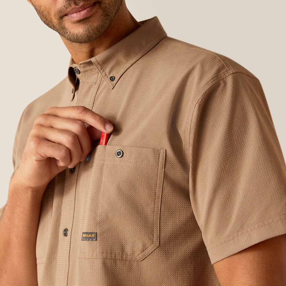 Rebar Made Tough 360 Airflow Work Shirt-Ariat