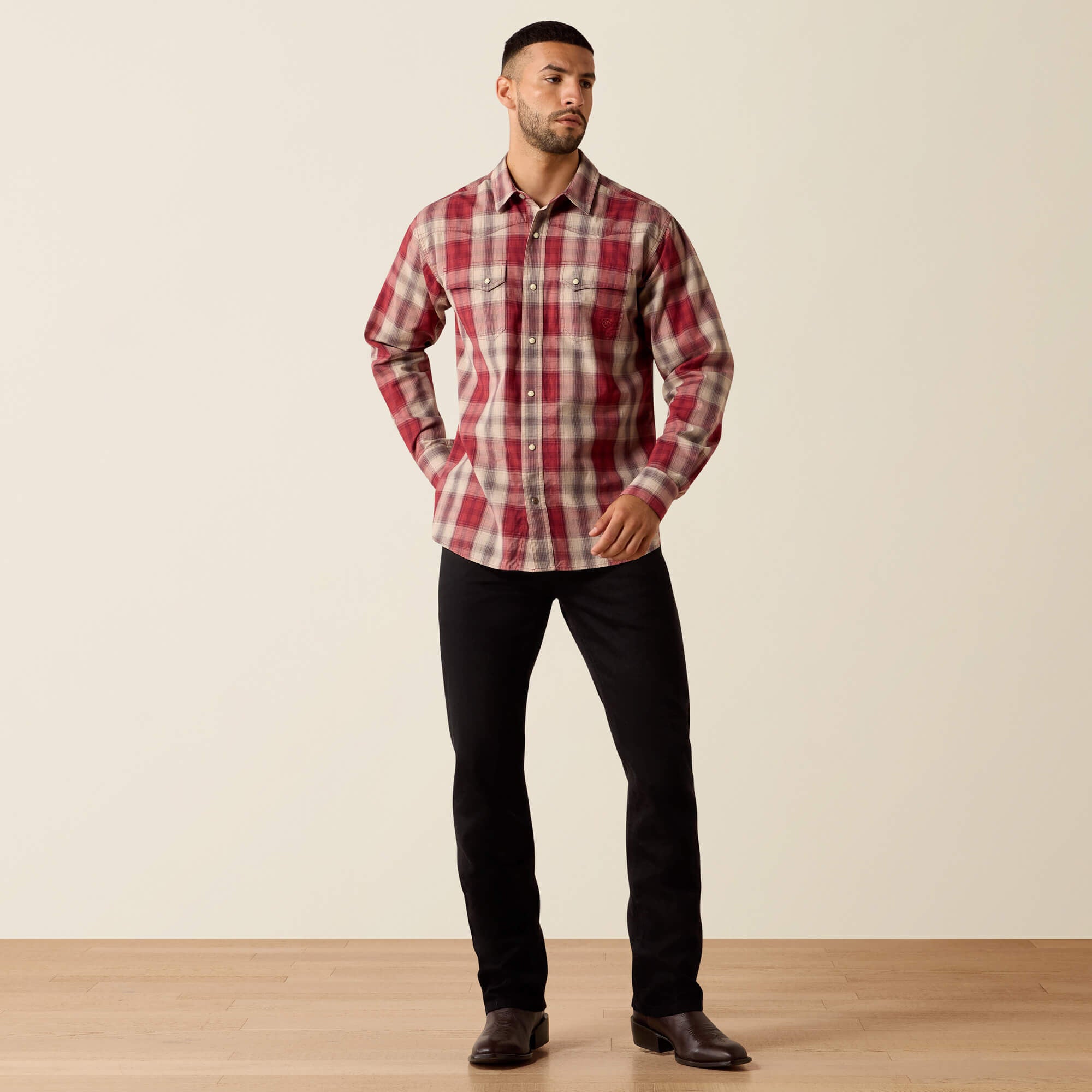 Retro Hawthorne Fitted Snap Shirt-Ariat