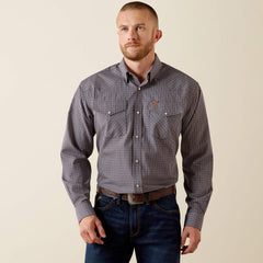 Wrinkle Free Adonis Classic Fit Snap Shirt-Ariat