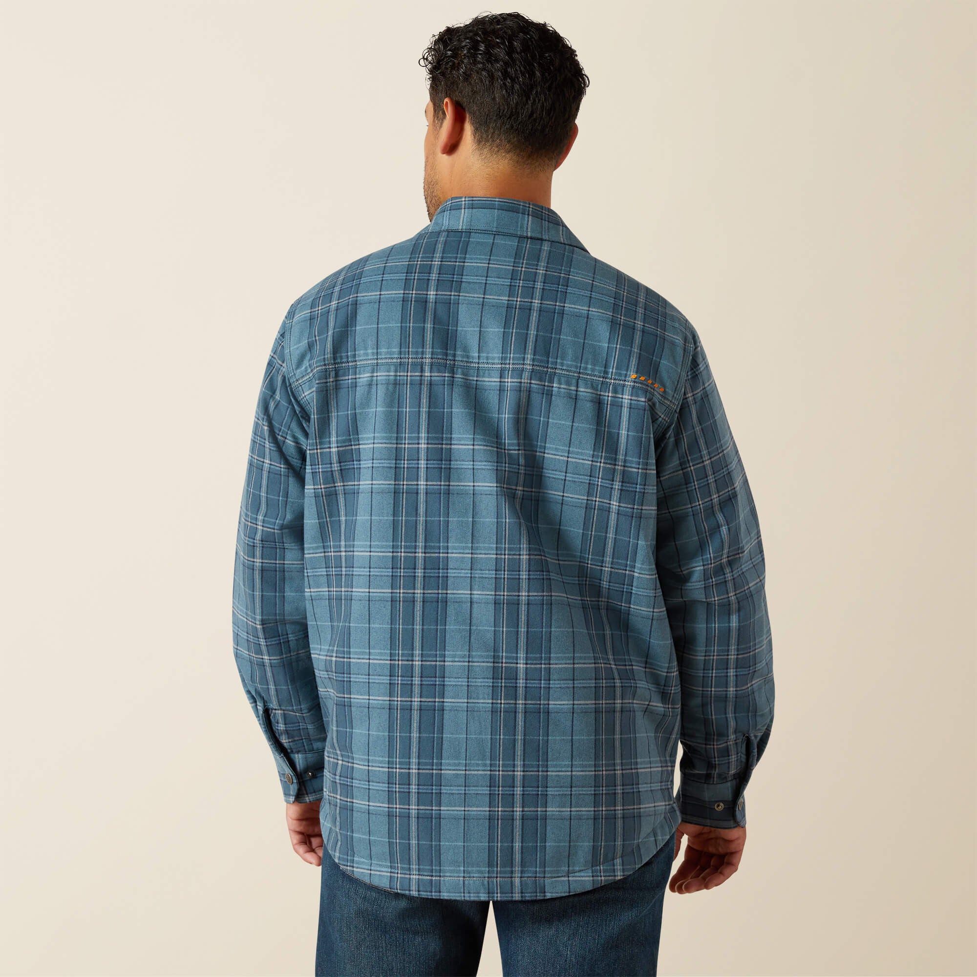 Rebar Flannel Insulated Shirt Jacket-Ariat