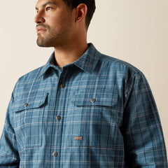 Rebar Flannel Insulated Shirt Jacket-Ariat