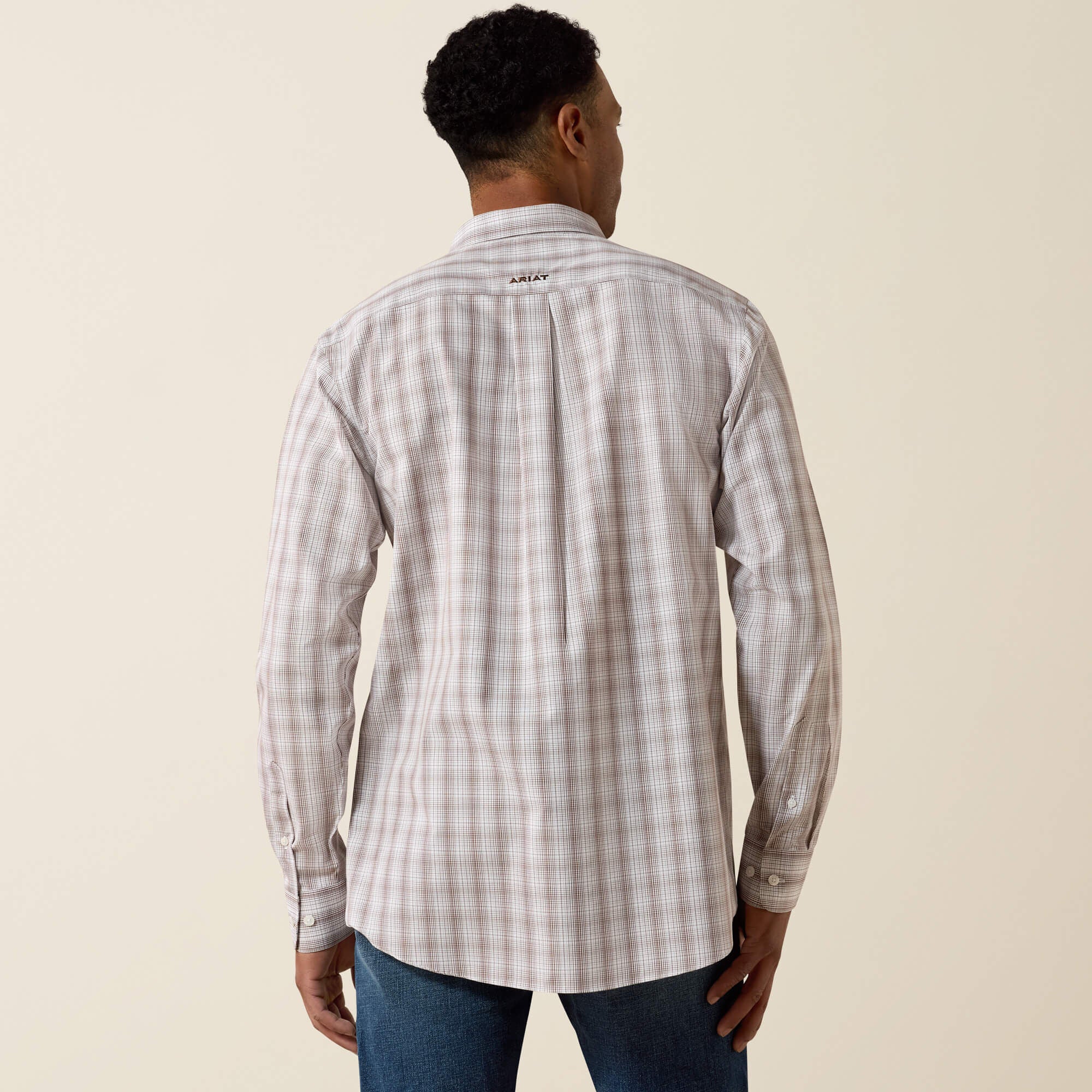 Wrinkle Free Clyde Fitted Shirt-Ariat