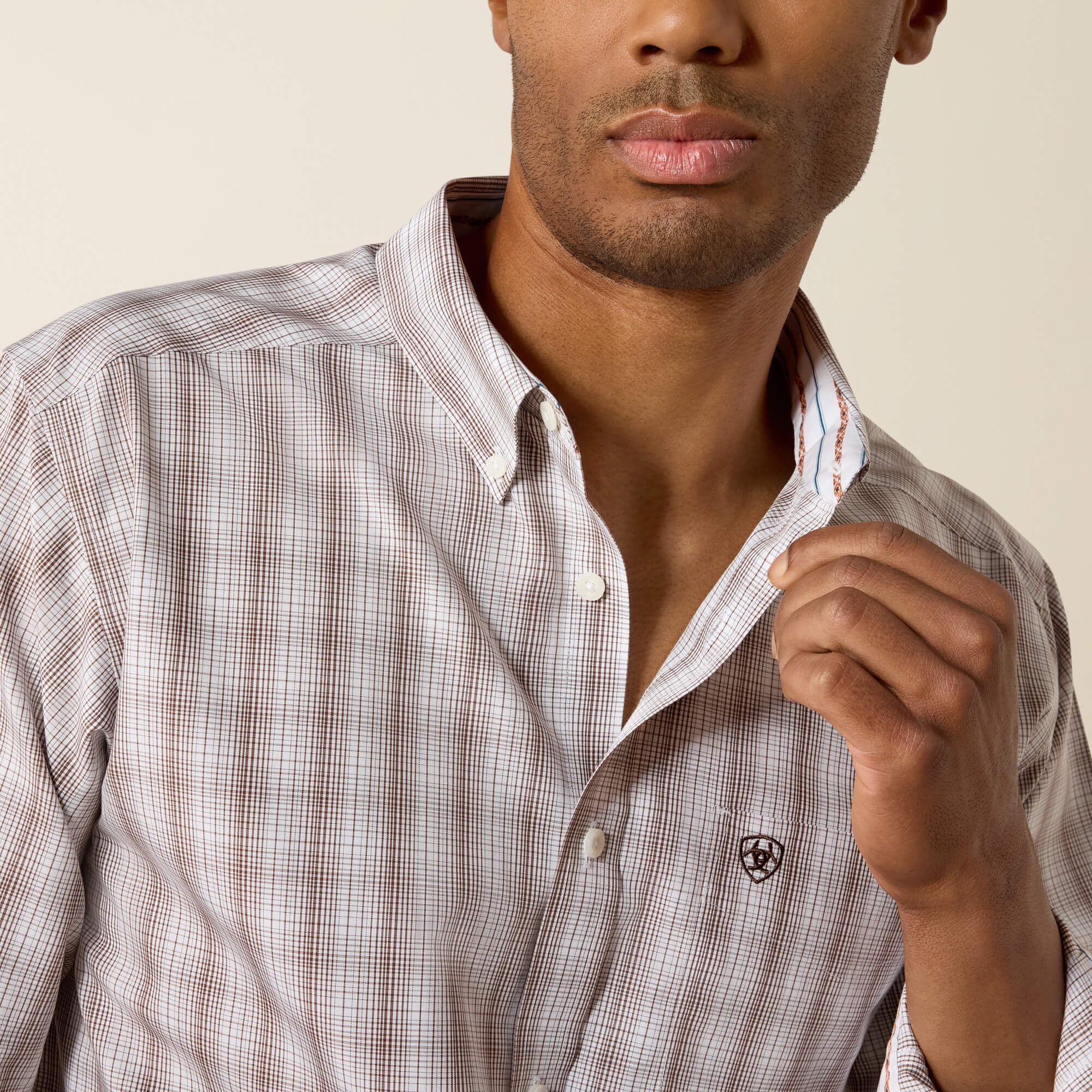 Wrinkle Free Clyde Fitted Shirt-Ariat