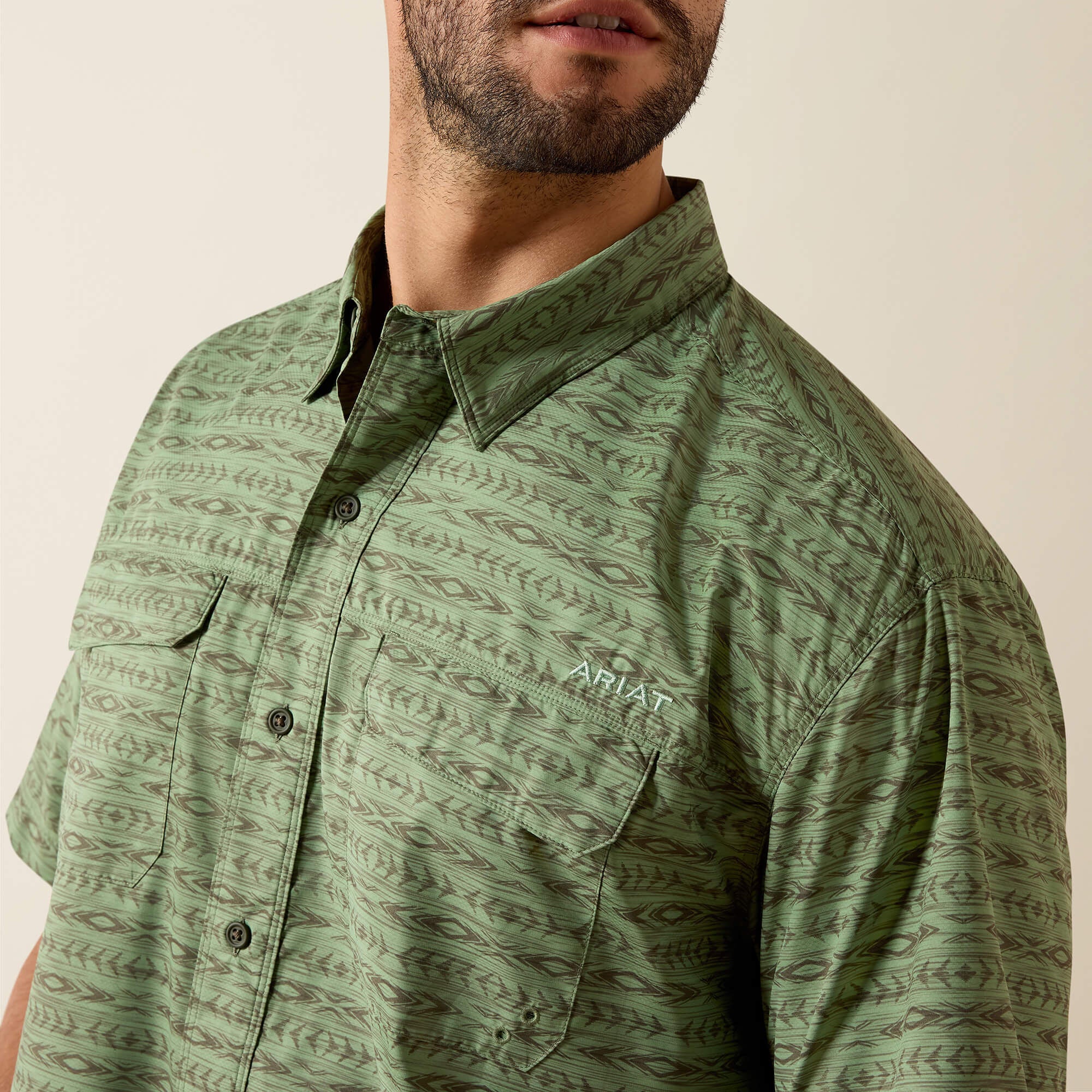Printed VentTEK Outbound Classic Fit Shirt-Ariat