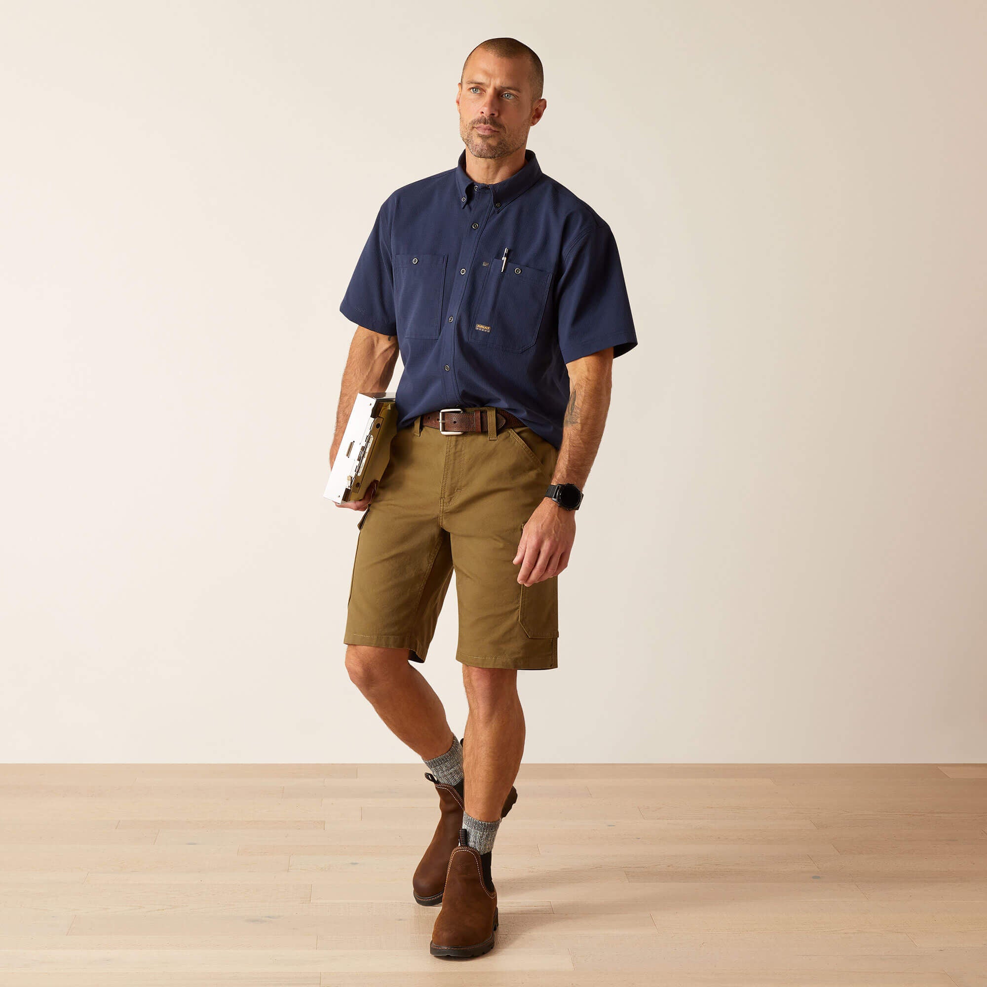 Rebar Made Tough 360 Airflow Work Shirt-Ariat