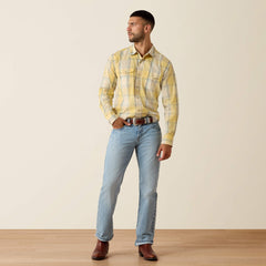 Retro Hux Fitted Snap Shirt-Ariat