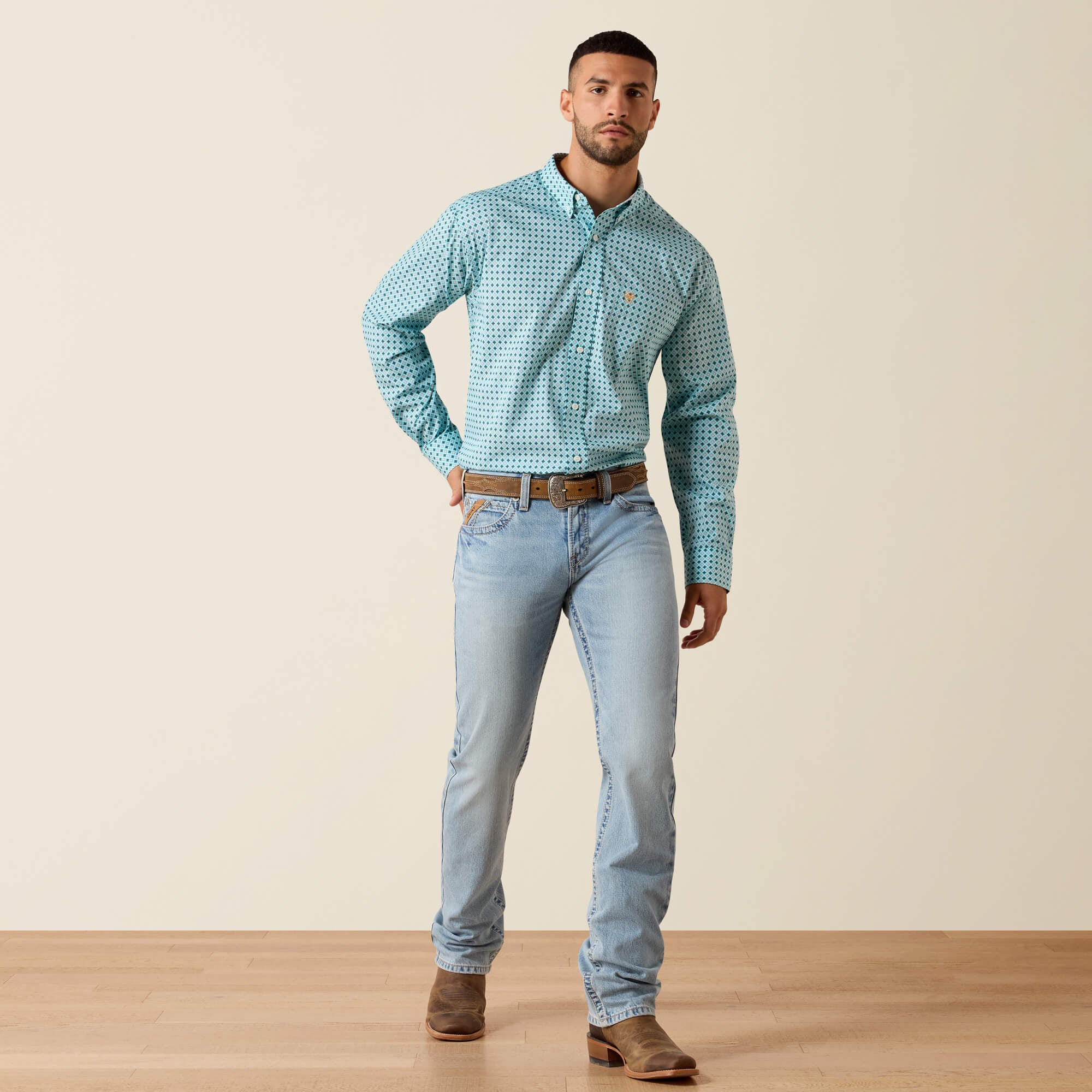 Wrinkle Free Andy Classic Fit Shirt-Ariat