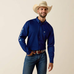 Team Logo Lightweight Twill Classic Fit Shirt-Ariat