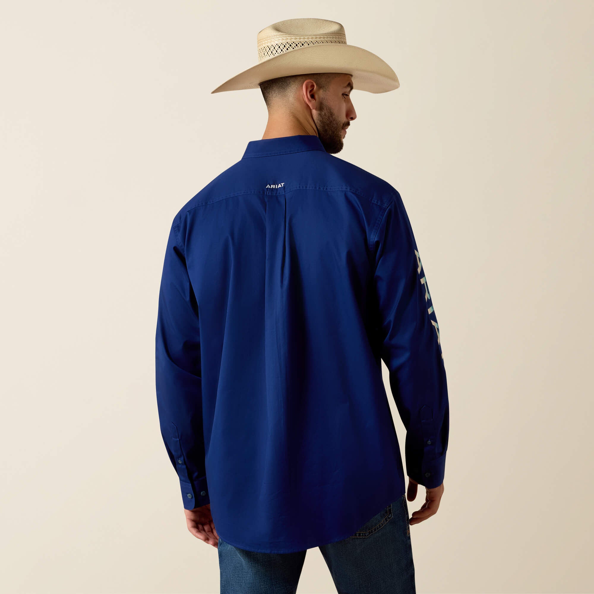 Team Logo Lightweight Twill Classic Fit Shirt-Ariat