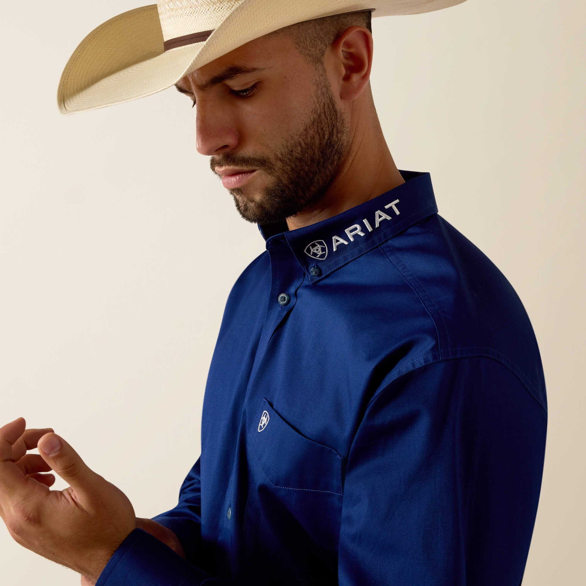 Team Logo Lightweight Twill Classic Fit Shirt-Ariat