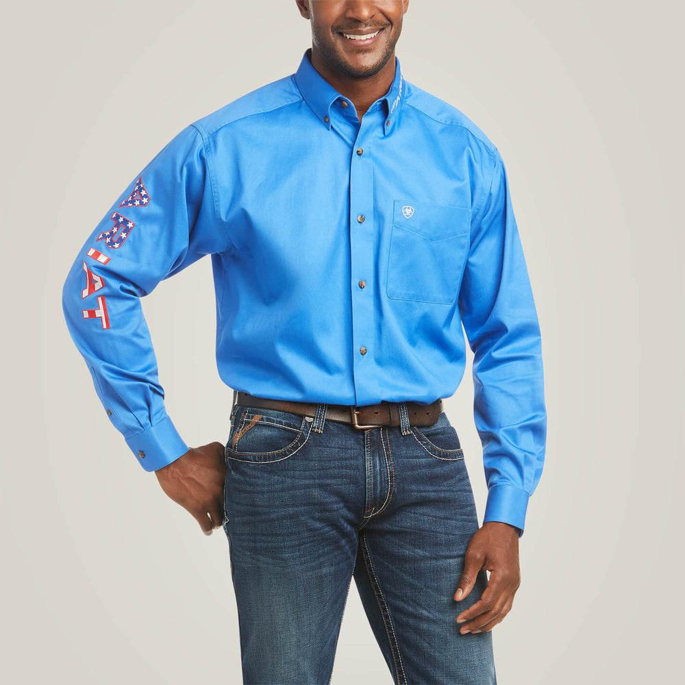 Team Logo Twill Classic Fit Shirt-Ariat