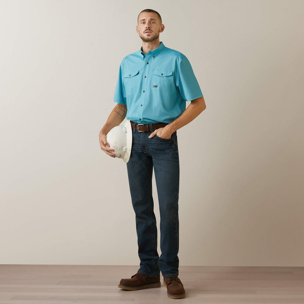 Rebar Made Tough VentTEK DuraStretch Work Shirt-Ariat