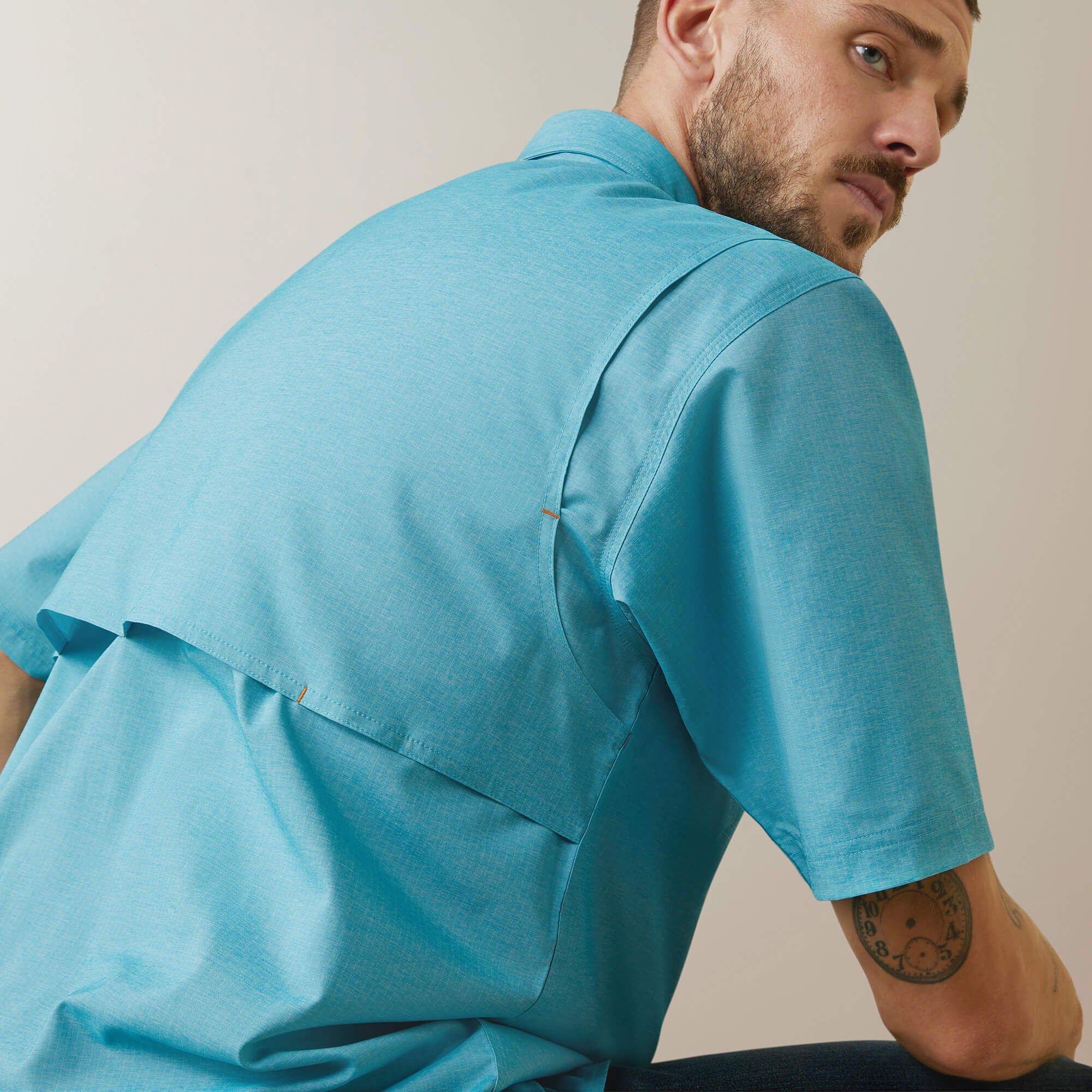 Rebar Made Tough VentTEK DuraStretch Work Shirt-Ariat