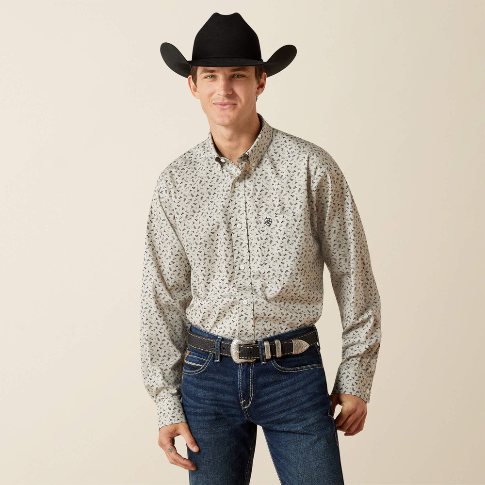 Wrinkle Free Charles Classic Fit Shirt-Ariat