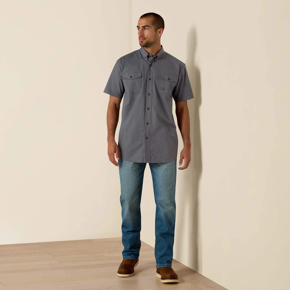 Rebar Made Tough DuraStretch Work Shirt-Ariat