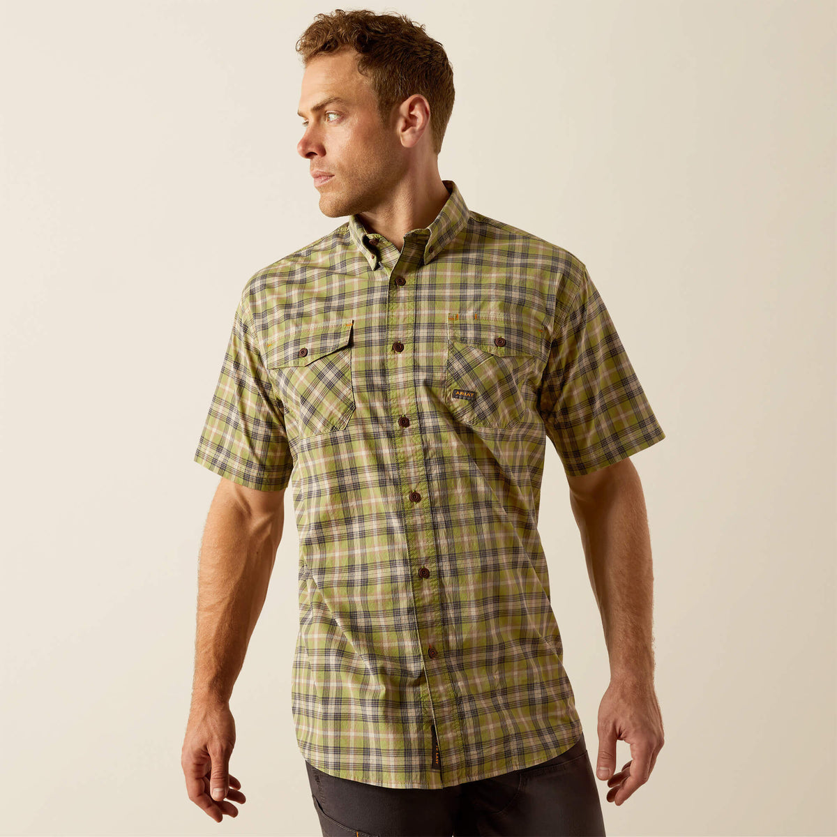 Rebar Made Tough DuraStretch Work Shirt-Ariat