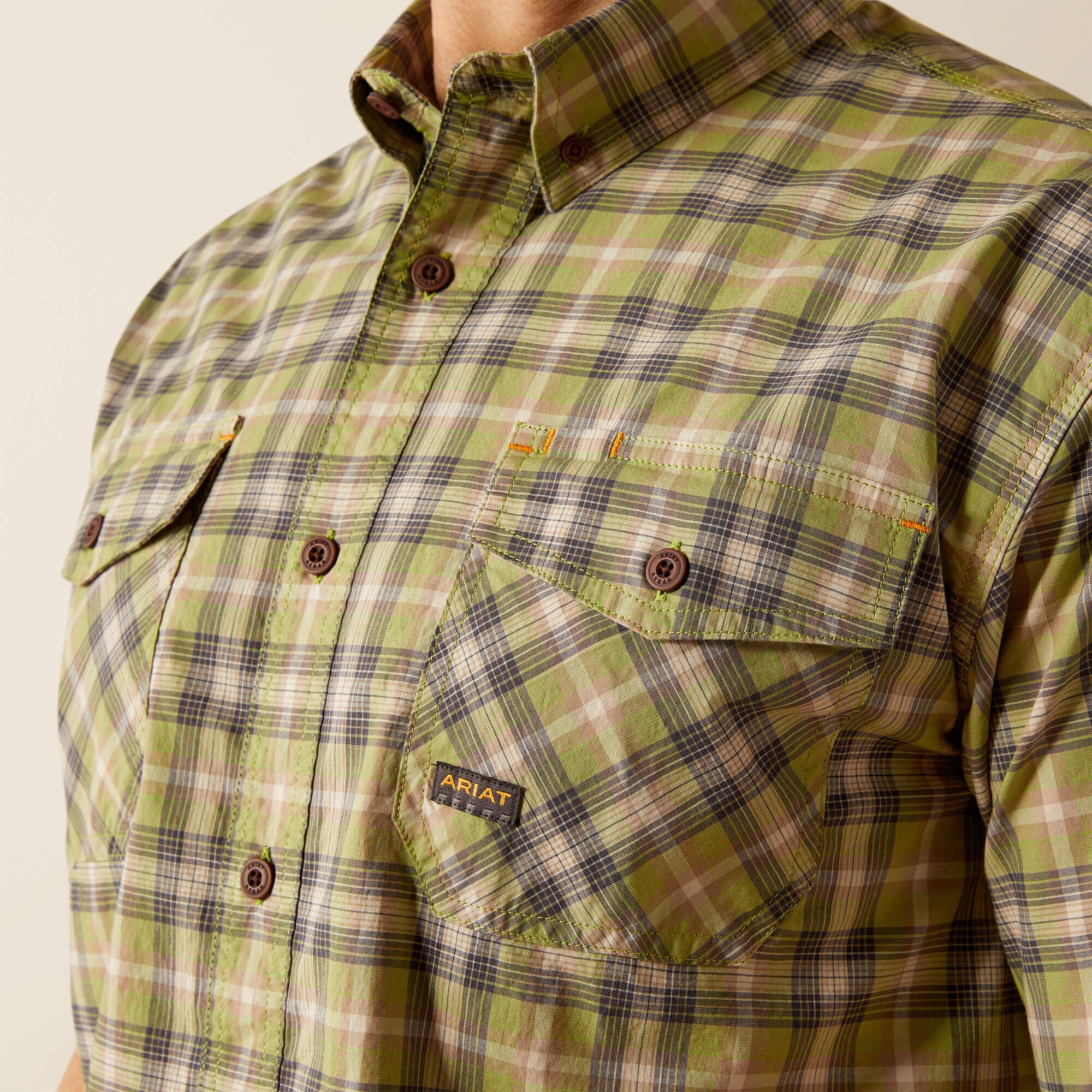 Rebar Made Tough DuraStretch Work Shirt-Ariat