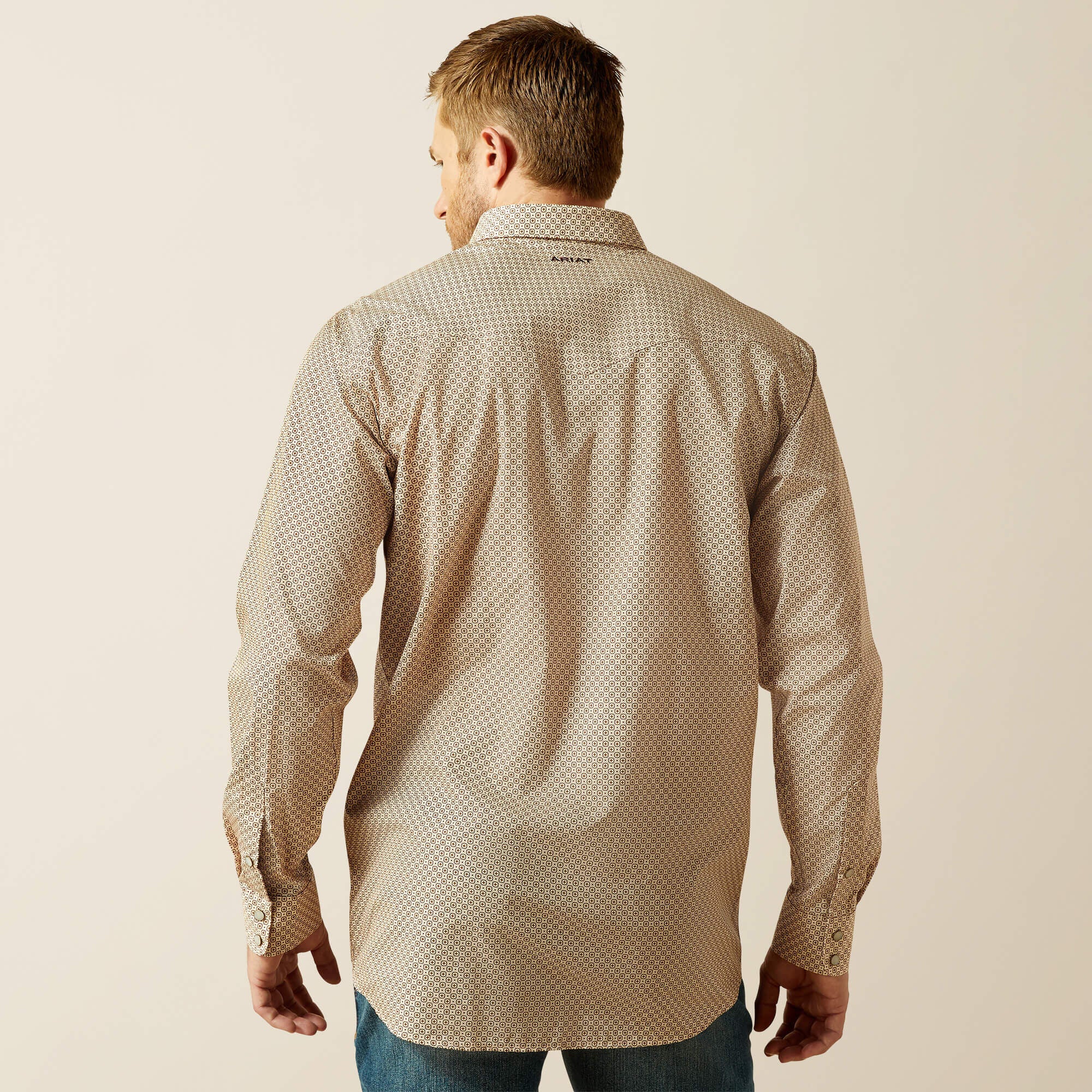 Wrinkle Free Eddie Fitted Shirt-Ariat