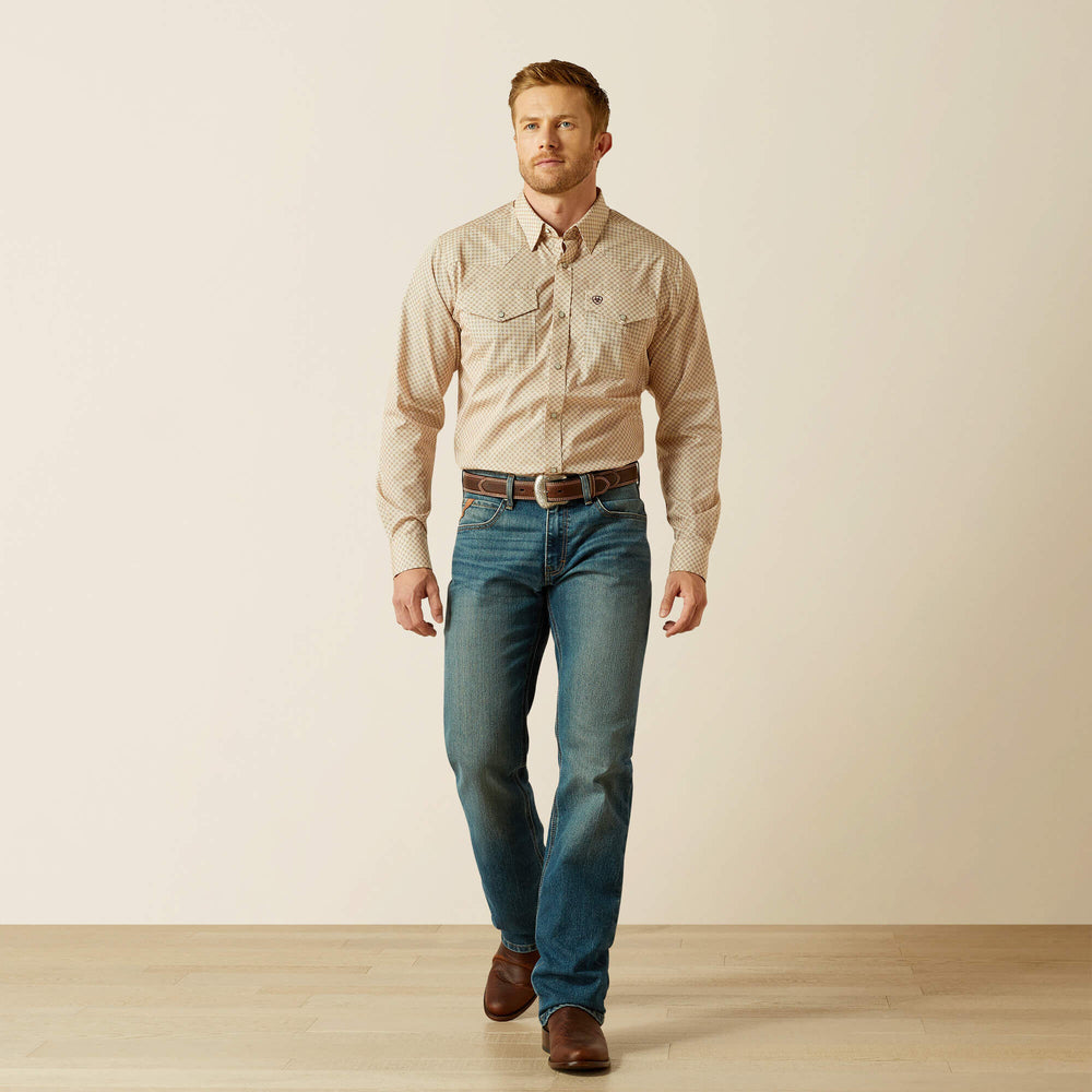Wrinkle Free Eddie Fitted Shirt-Ariat