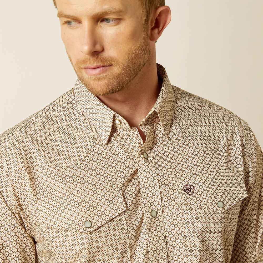 Wrinkle Free Eddie Fitted Shirt-Ariat