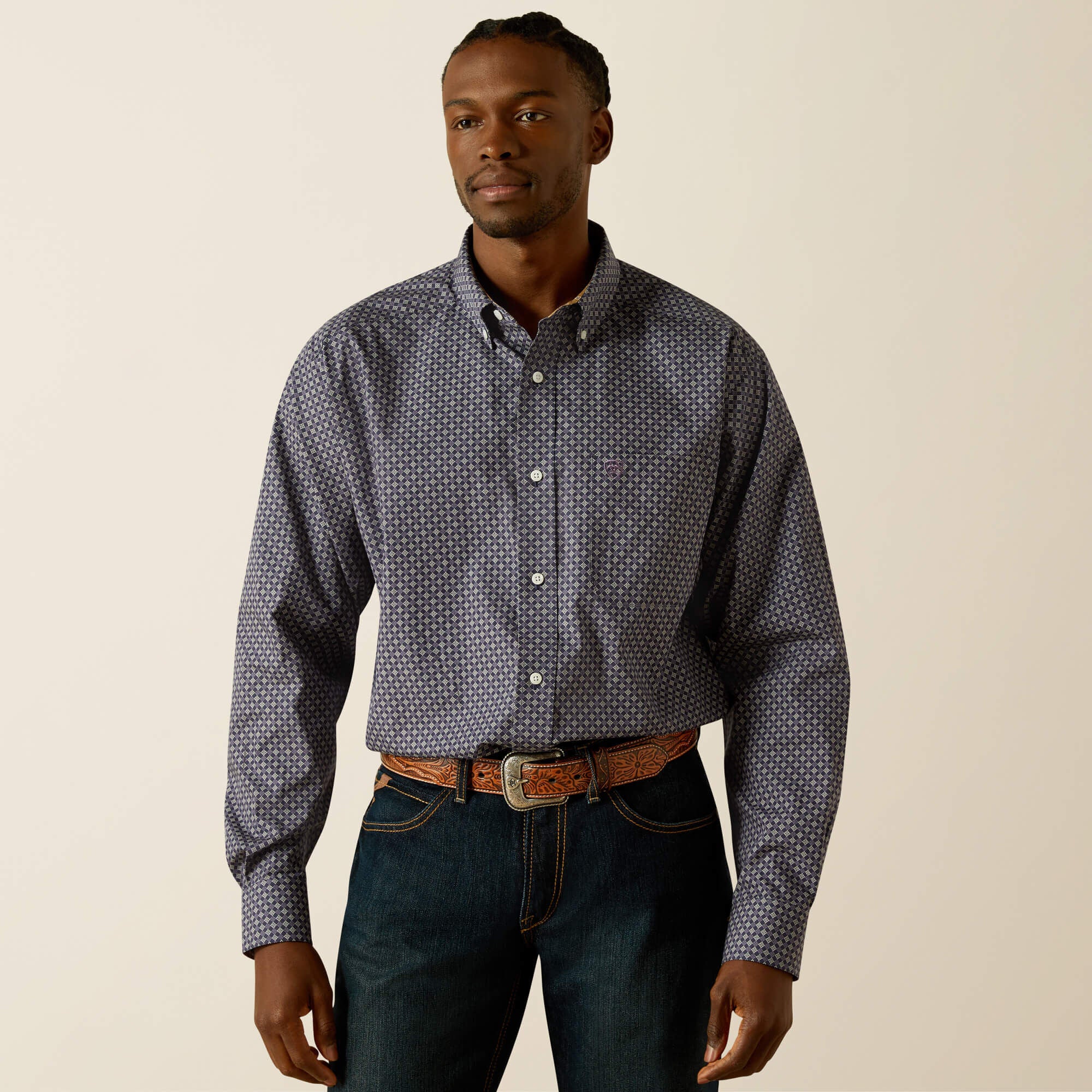 Wrinkle Free Dale Classic Fit Shirt-Ariat