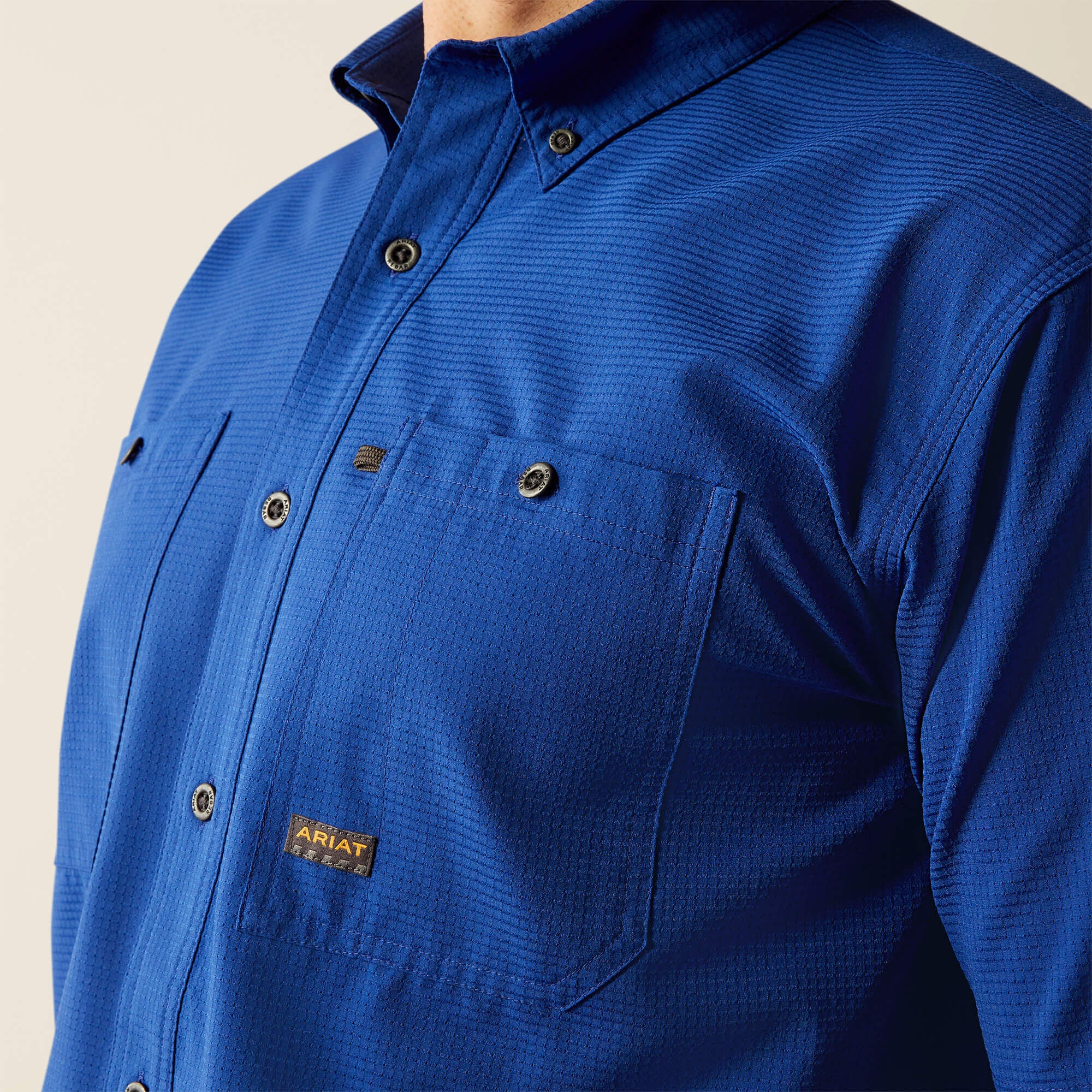 Rebar Made Tough 360 Airflow Work Shirt-Ariat