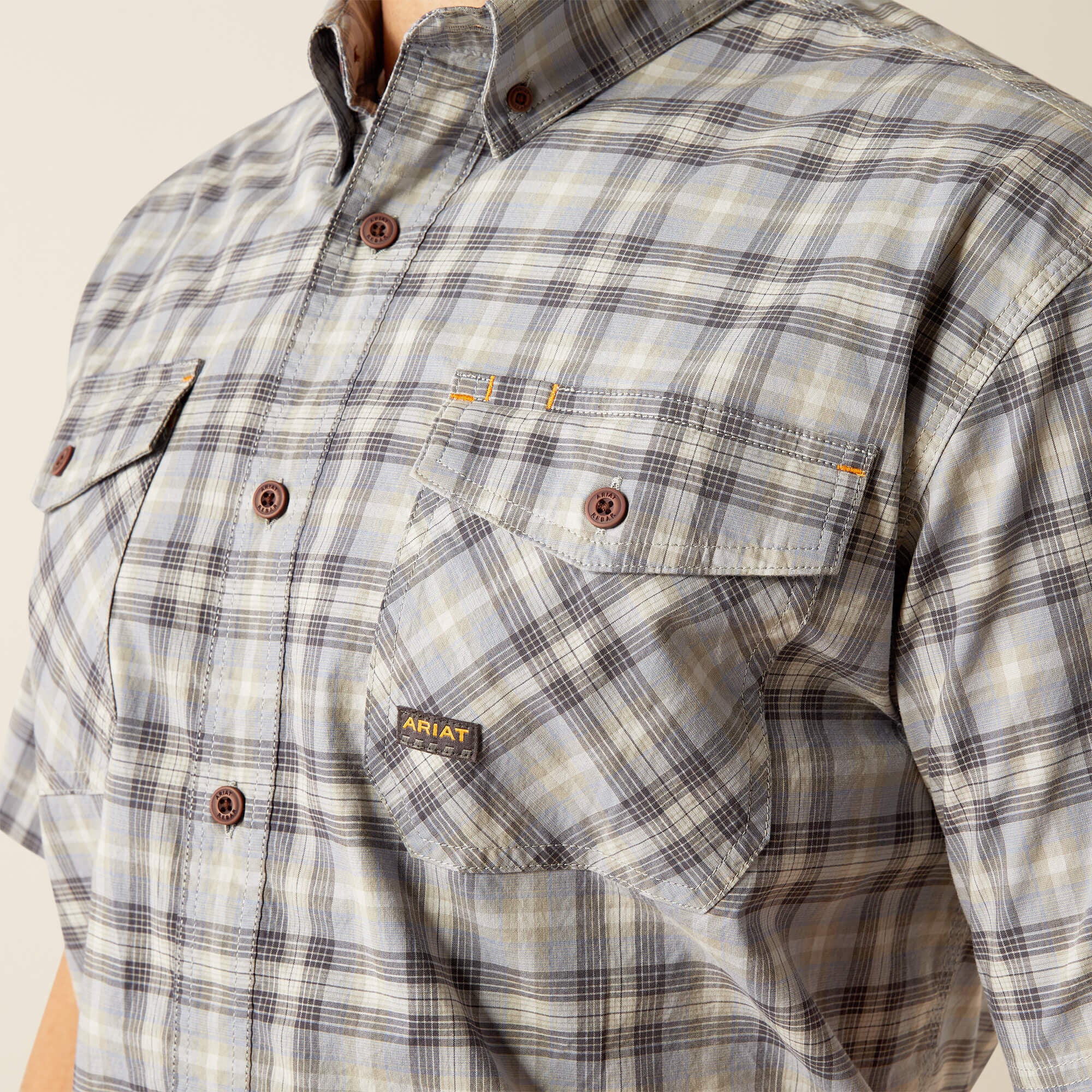Rebar Made Tough DuraStretch Work Shirt-Ariat