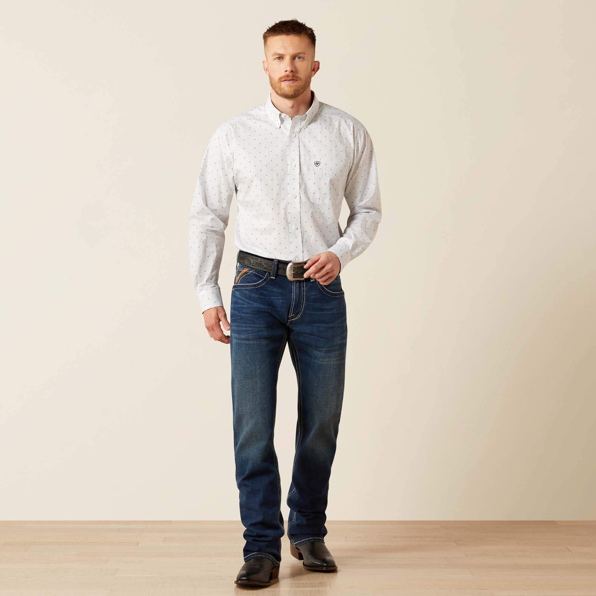Wrinkle Free Avery Classic Fit Shirt-Ariat