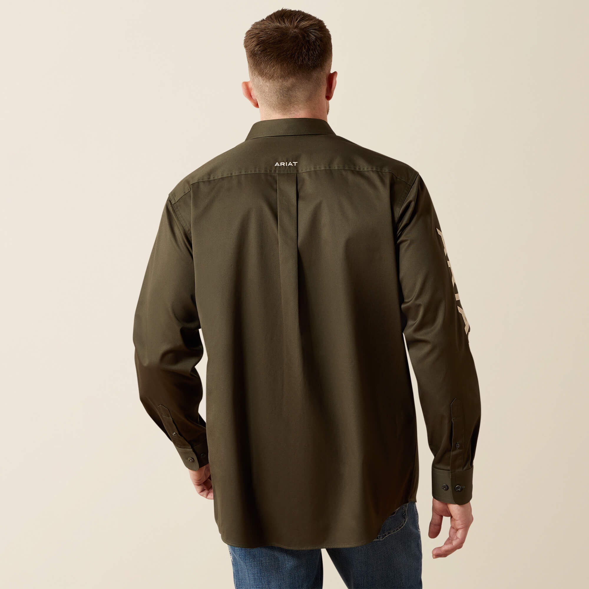 Team Logo Twill Classic Fit Shirt-Ariat