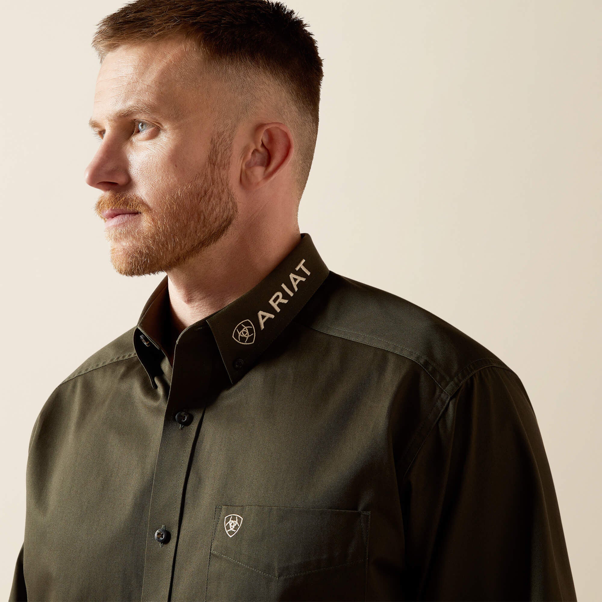Team Logo Twill Classic Fit Shirt-Ariat