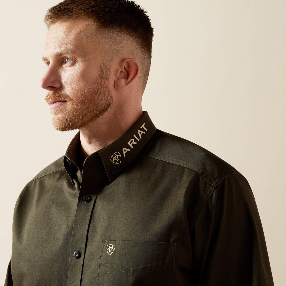 Team Logo Twill Classic Fit Shirt-Ariat