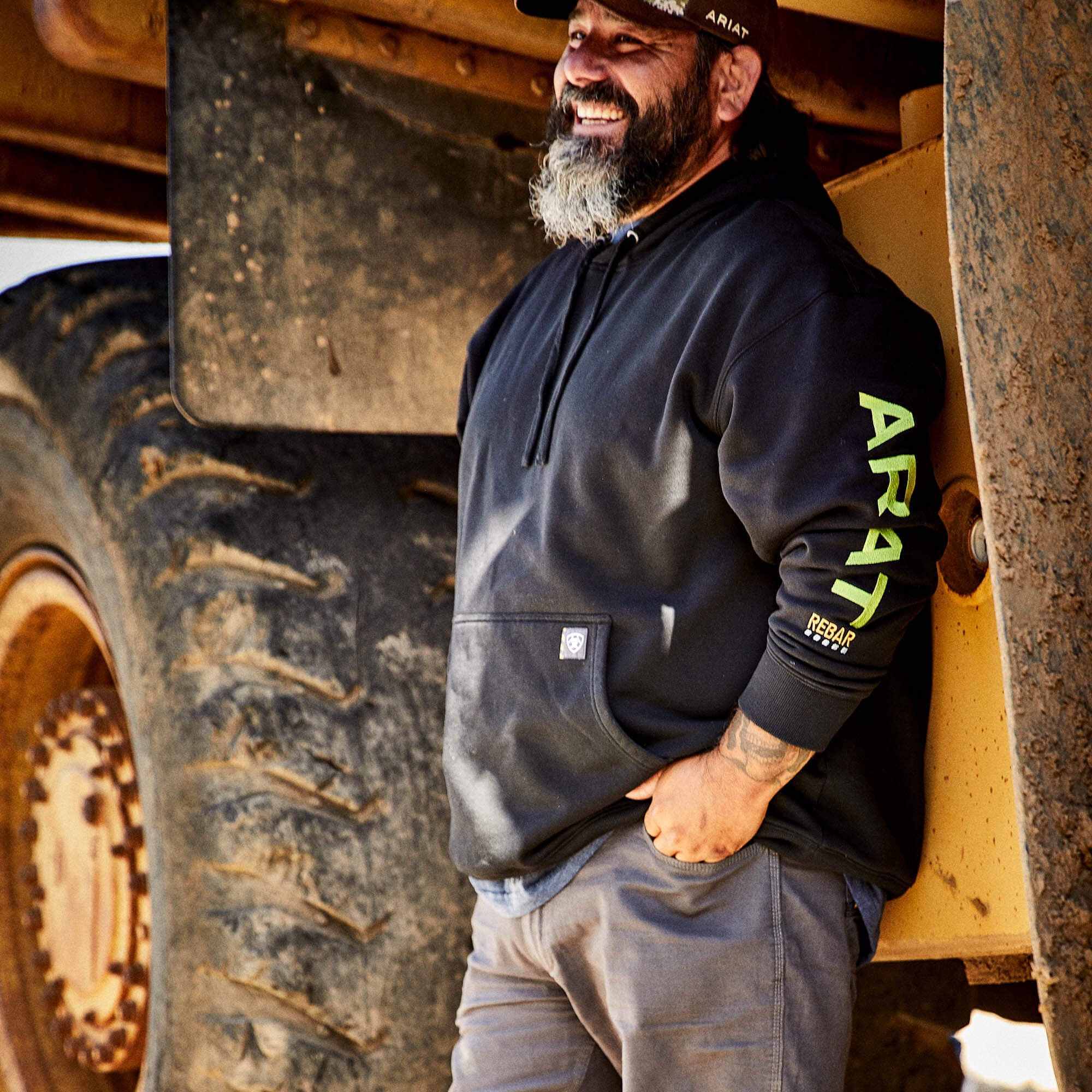 Rebar Graphic Hoodie-Ariat