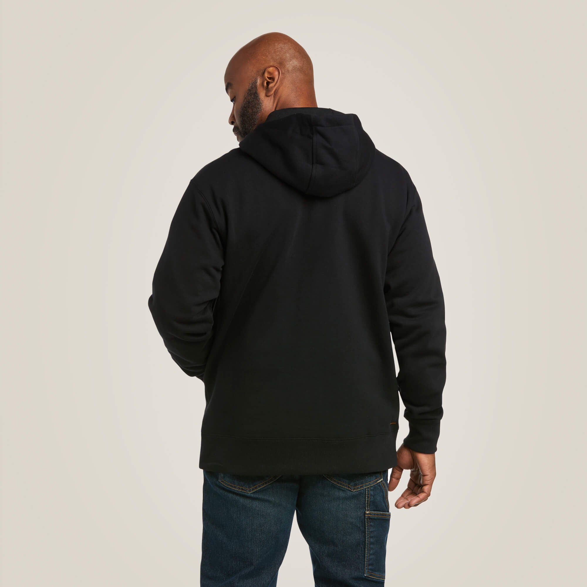 Rebar Workman 1/4 Zip Hoodie-Ariat